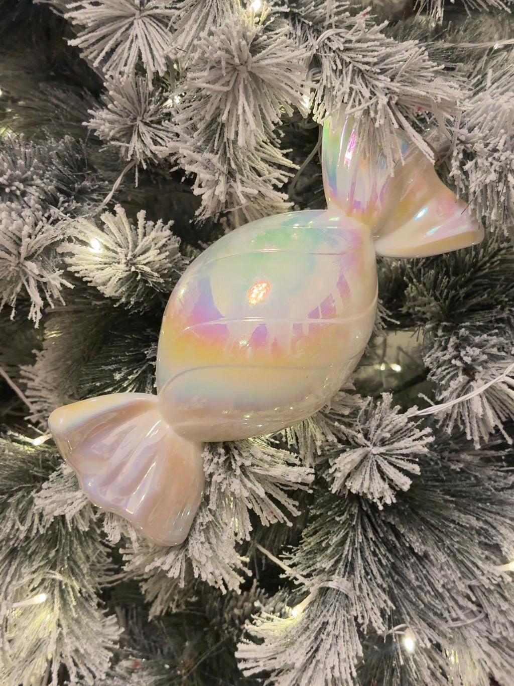 Iridescent Candy Ornament