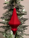 Diamond finial ornament