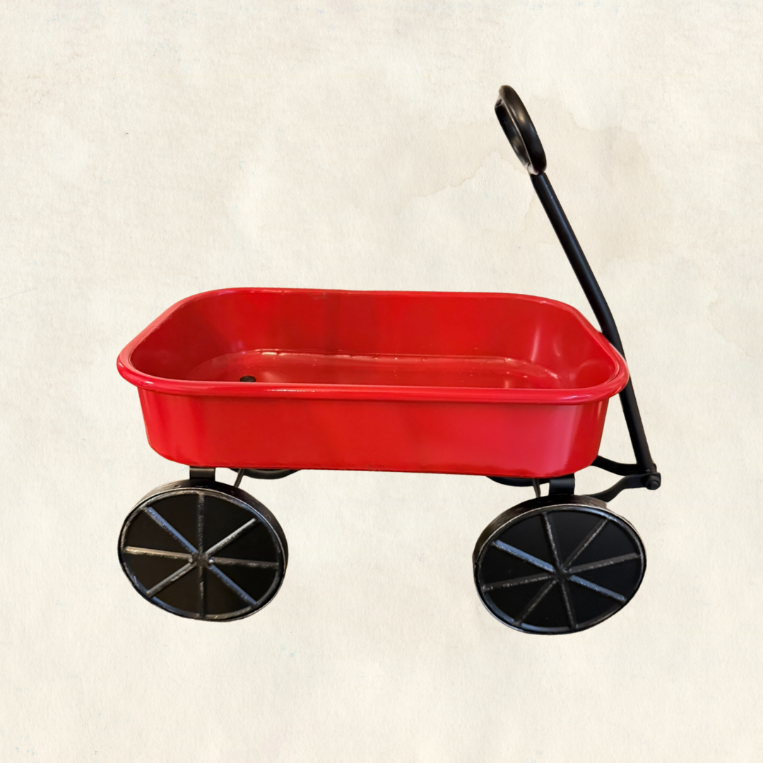 Metal Decorative Wagon