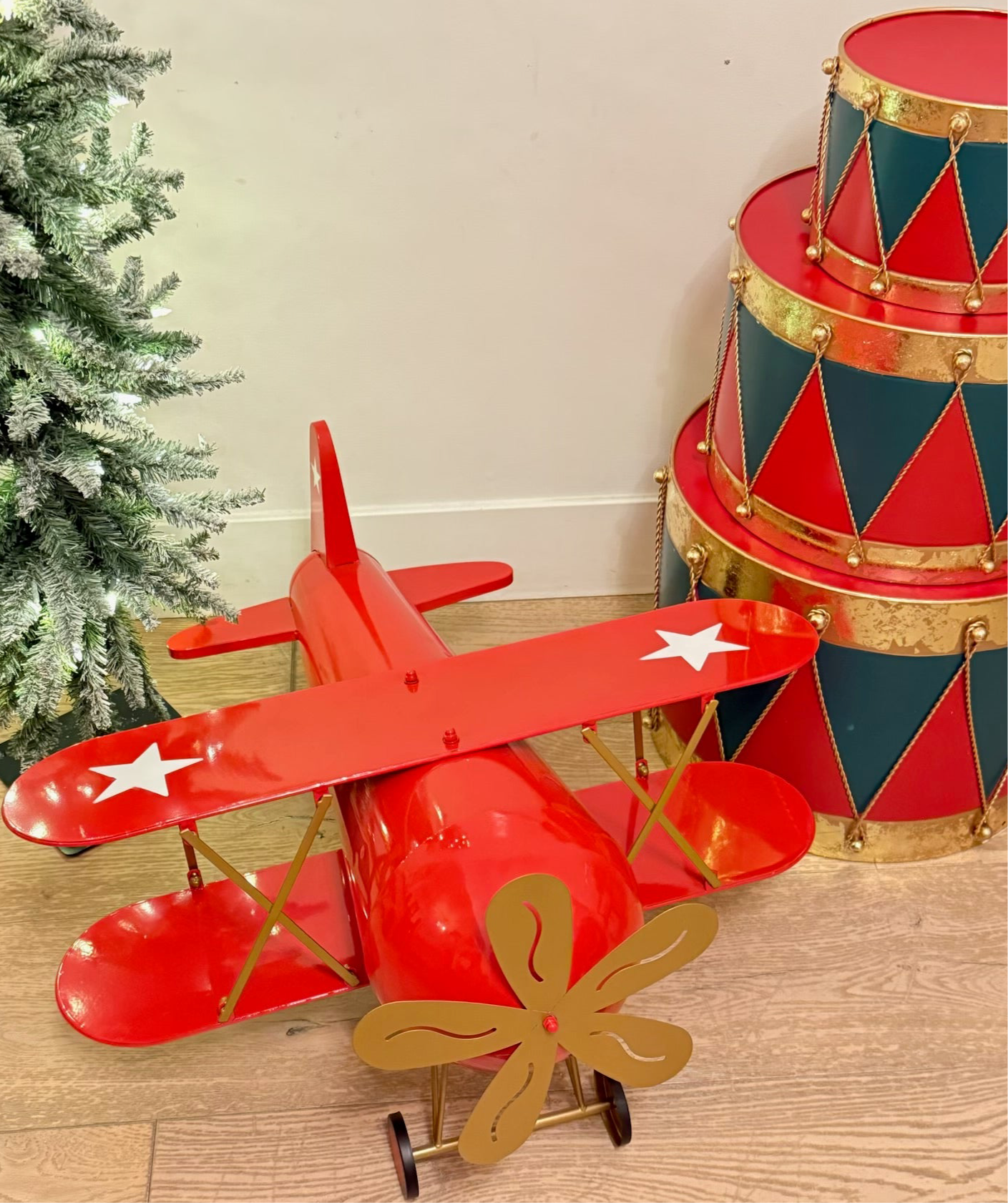 29” Metal Airplane