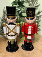 Metal Nutcracker - Red