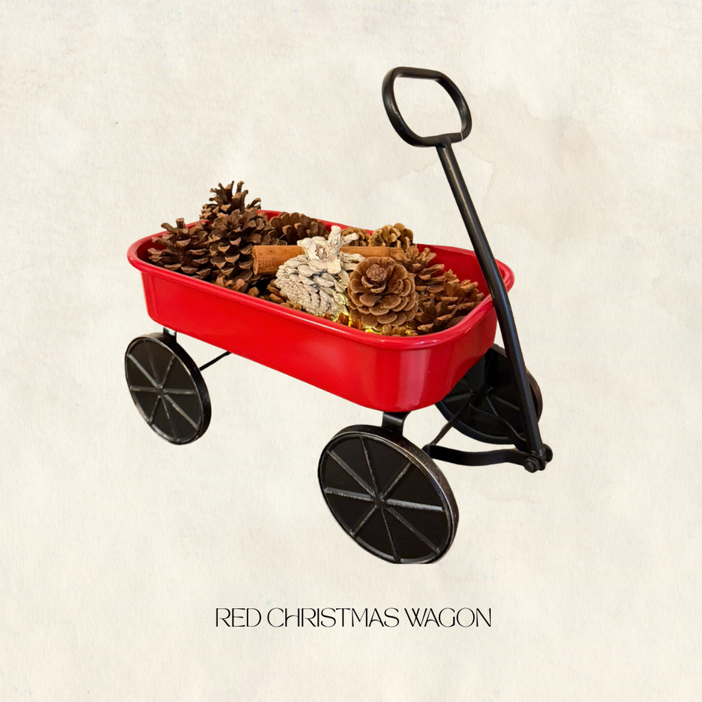 Metal Decorative Wagon