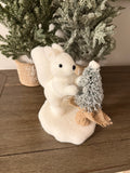 Polar Squirrel with Pine Tree