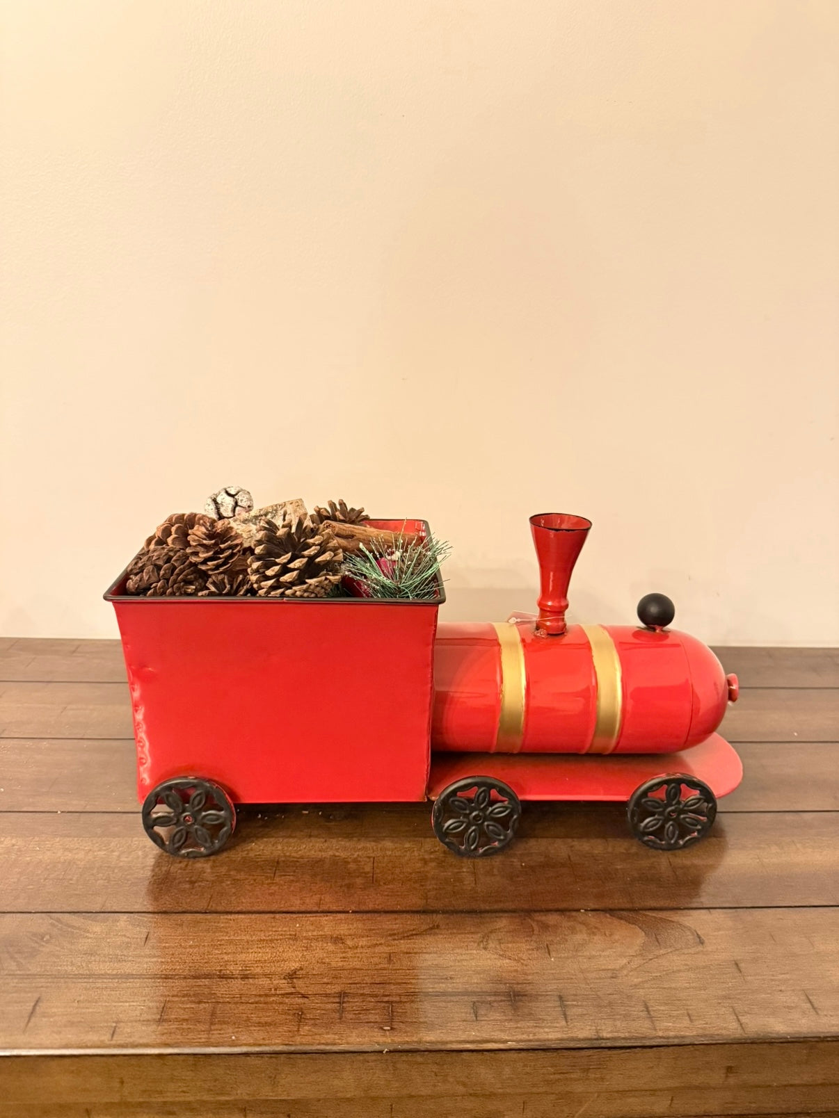 Metal Tram with wagon