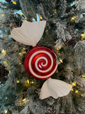Glitter Candy Ornament Spiral