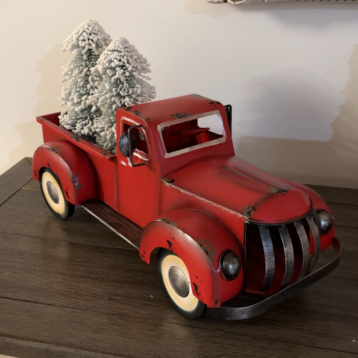 Red Metal Truck