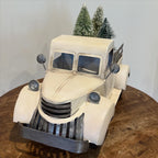 White Metal Truck