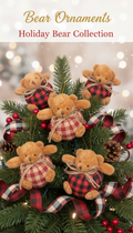 Bear Ornaments Banner