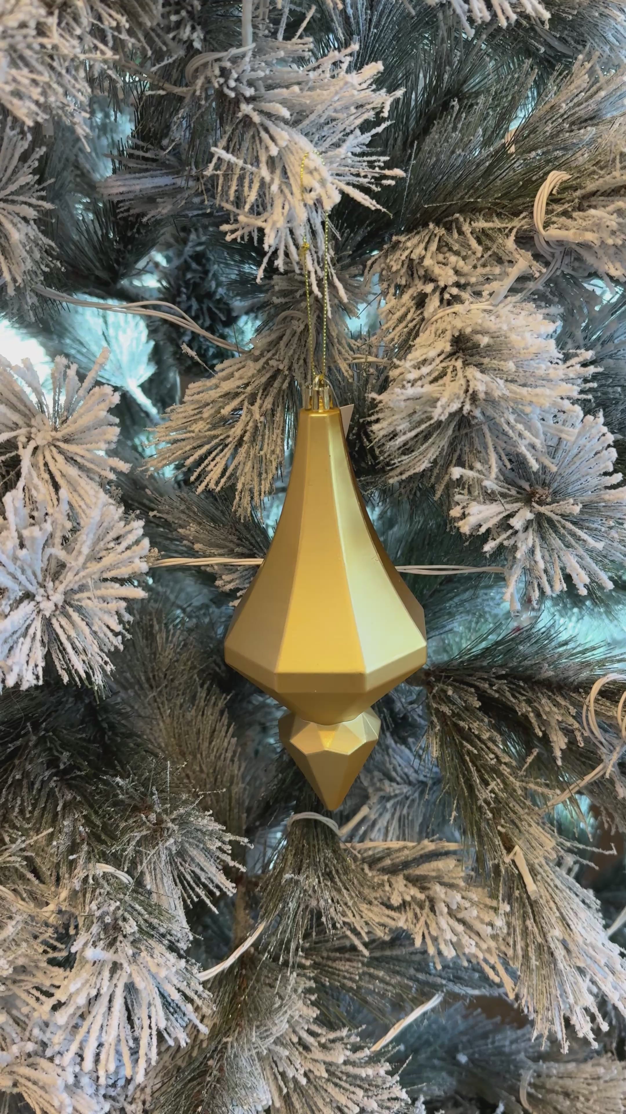 Diamond Ornament- Gold