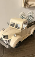 White Metal Truck